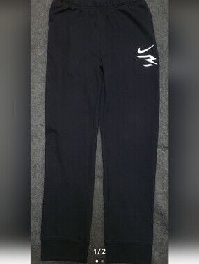 Nike 3 Brand Sweatpants/Joggers Boys Size Large Black